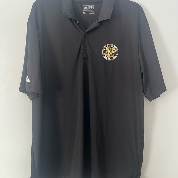 adidas Other - Adidas Black Polo with Embroidered Logo